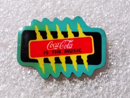 Ansteckpin 43: Coca Cola is the Music