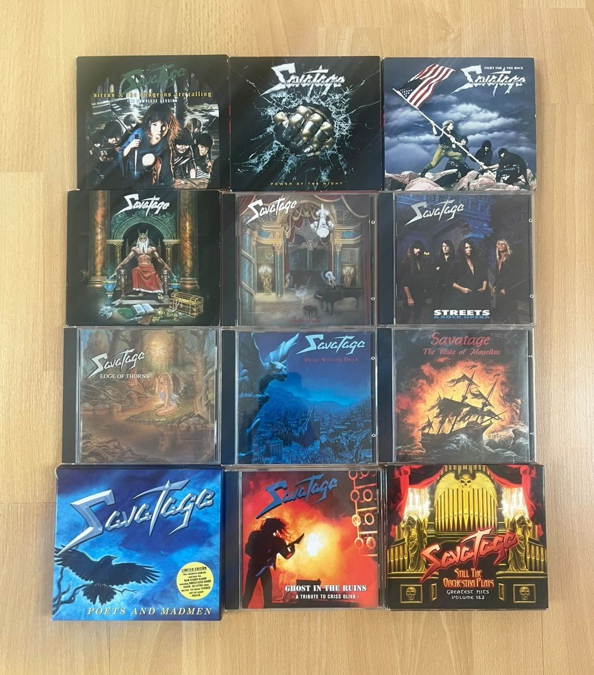 CDs: SAVATAGE CDs – D'occasion à Sevelen par Sparta01