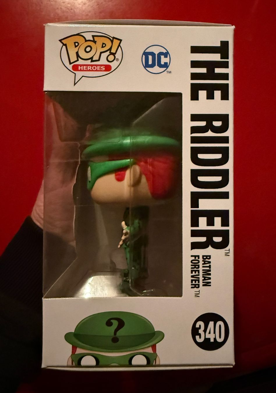 Funko Statuette: Funko Pop! Batman - The Riddler – Nuovo e nell'imballaggio originale da Moudon venduto da CollectorGeek 3