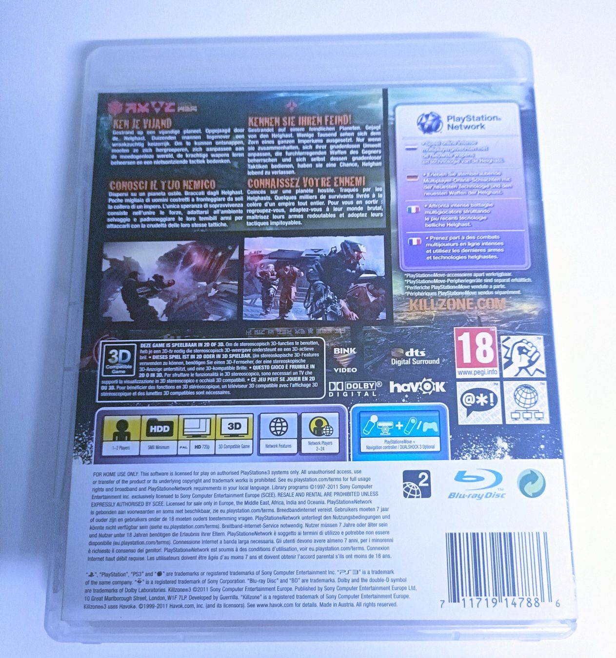 Sony Jeux: Killzone 3 | PS3 – D'occasion à Köniz par Gamecollect 2