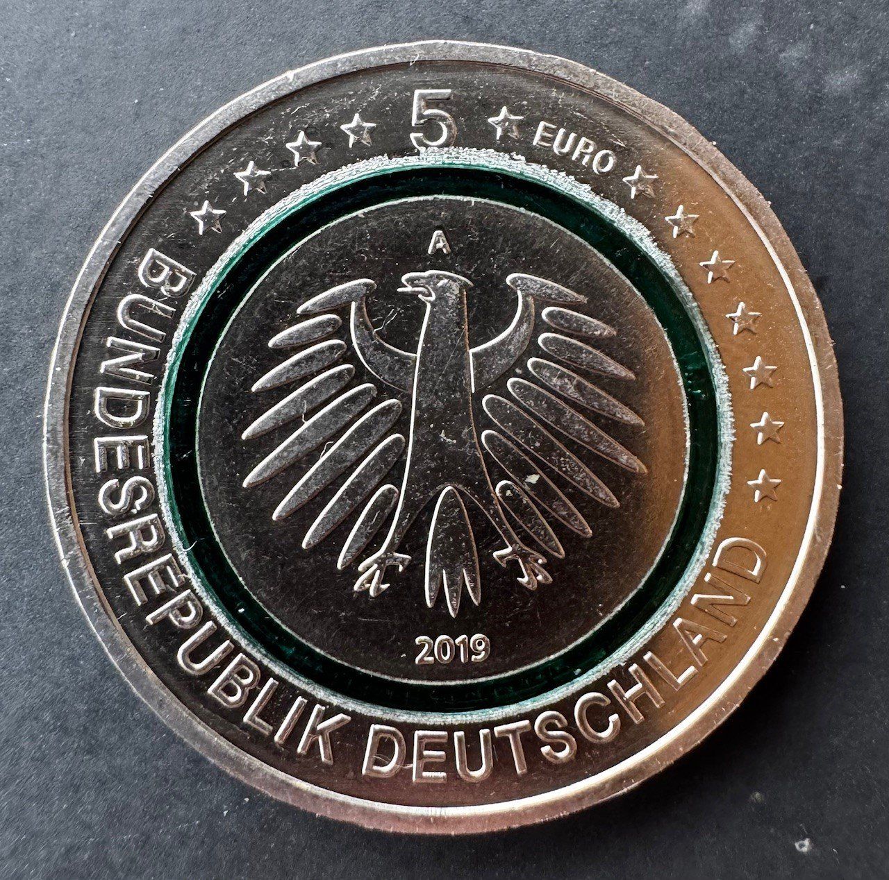 Tutti le monete: Deutschland - 5 Euro 2019 – Usato da Meilen venduto da coins4sale 1