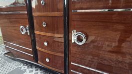 Enfilade art deco acajou VENDU