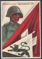 Einheitskarte 2.Wk Infanterie Regiment 31 NO 70 Kat.40.-