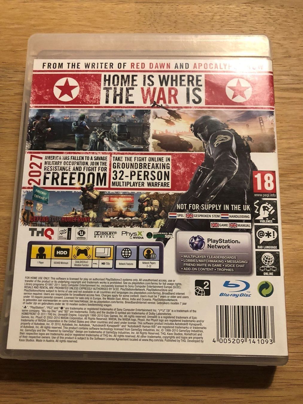 Sony Giochi: Homefront für Sony PS3 – Usato da Kestenholz venduto da Inna09 1