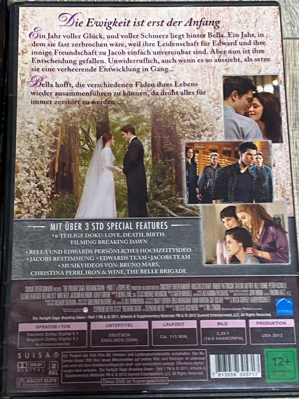 Tous les DVDs: Twilight New Moon + Eclipse + Breaking Dawn 6x – D'occasion à Muri b. Bern par AdidasCollector 3