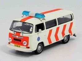 VW T2b Bus 1974-1979 "Politie Holland weiss / orange    1:43