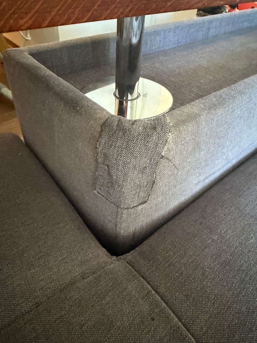 Divani: Ecksofa grau mit Regal – Usato da Meinisberg venduto da Lxcx_471 5