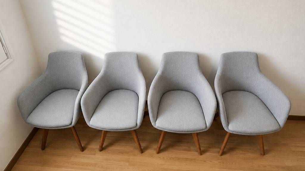 Poltrone: 4 POLTRONCINE IMBOTTITE - CHF 60.- – Usato da Bellinzona venduto da Fabio_14 3