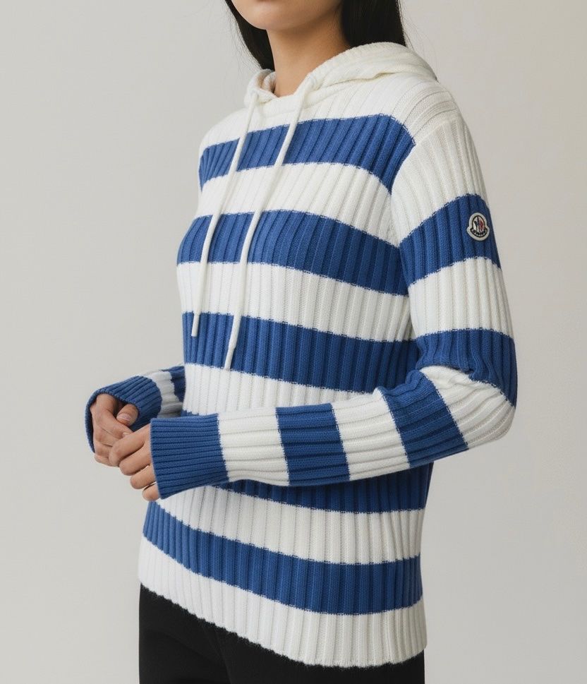 Moncler Pulls & Sweat-shirts: Moncler Pullover gestreift Gr. XS – D'occasion à Binningen par Designerlabels