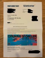 OpenAir St. Gallen VIP- 4-Tagespass