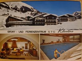 Postkarte Kloster Samedan 1971 frankiert
