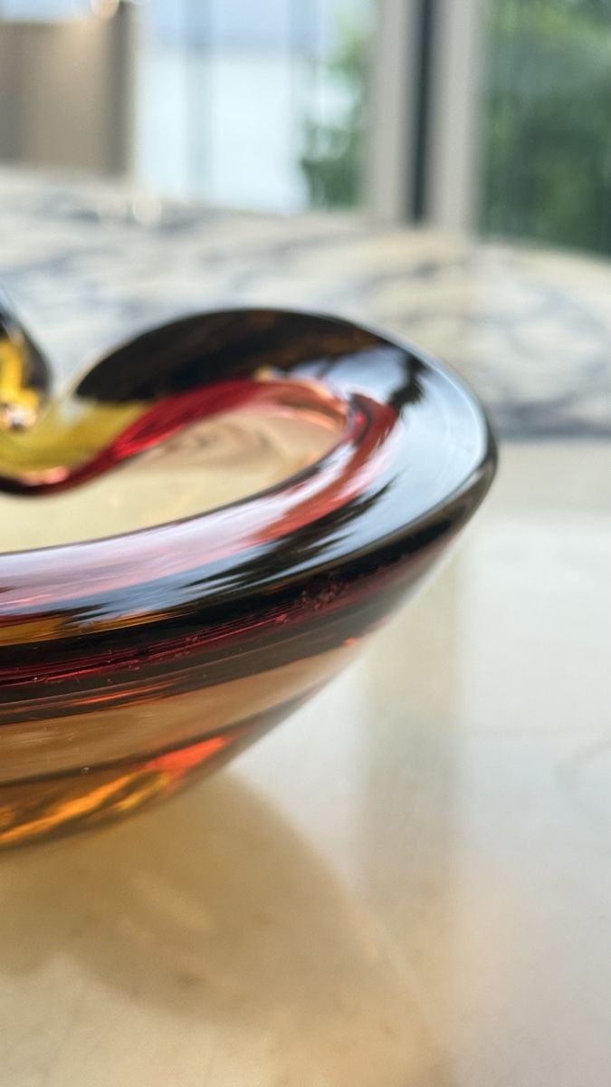 Murano Portacenere: Flavio Poli Murano Ashtray – Usato da Zürich venduto da nojuma 5