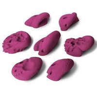 ALPIDEX 7 Stück XL Klettergriffe VIOLET