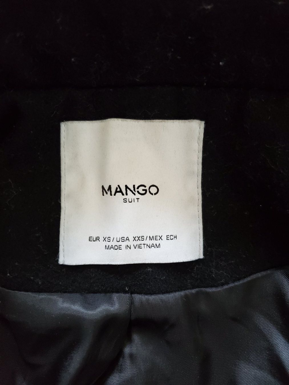 Mango Mäntel: Mango Mantel in schwarz Gr XS – Gebraucht aus Dättwil AG von Globetrotter2000 1