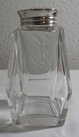 Zuckerstreuer Glas, Silberdeckel mit Punze 835