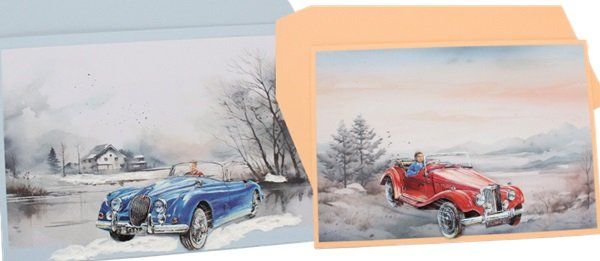 Karten: Karte Oldtimer A5 – Neu (gemäss Beschreibung) aus Schlatt TG von glueckwunschkarte.22