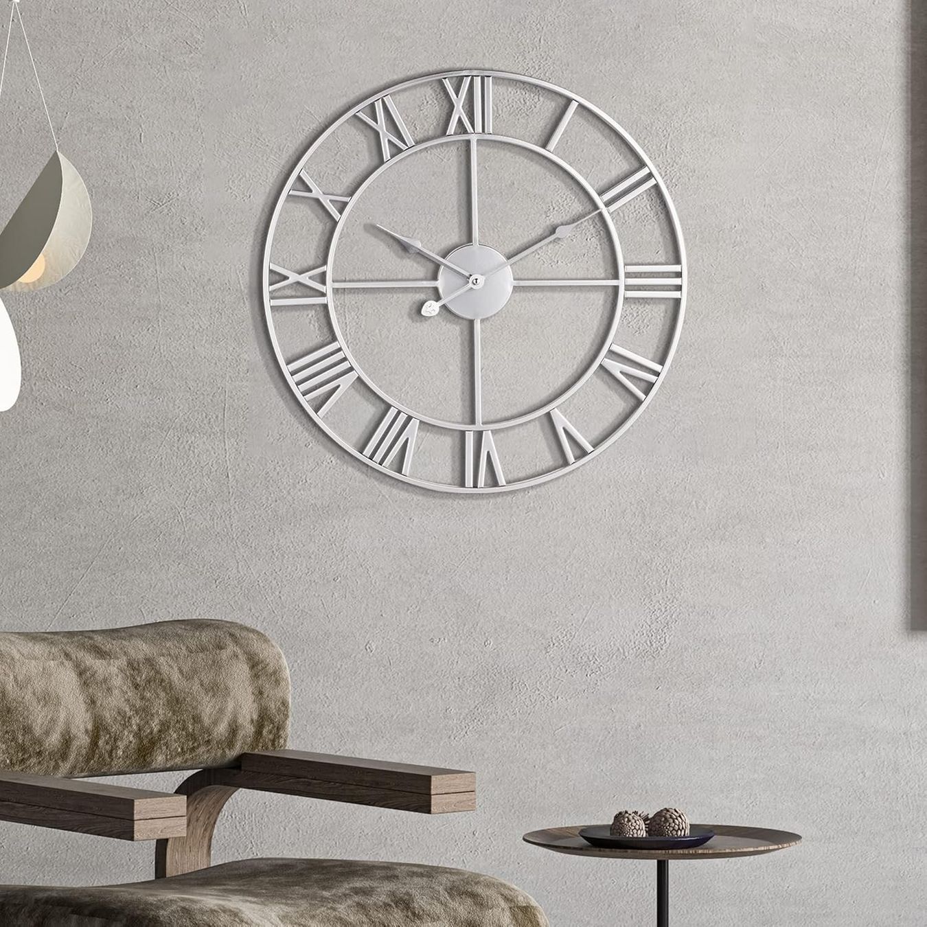 Orologi da terra & Orologi da parete: Wanduhr mit Römischen Ziffern, 60cm – Nuovo e nell'imballaggio originale da Nuglar venduto da SaleRitter