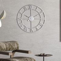 Wanduhr mit Römischen Ziffern, 60cm