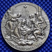 Weihnachten 1981 Liechtenstein Silber