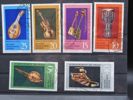 DDR 1971 Musikinstrumenten Museum gest