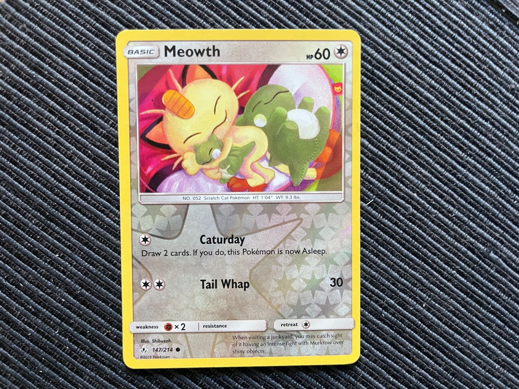 Pokémon Carte collezionabili: Pokemon Meowth Reverse Holo Unbroken Bonds near Mint – Nuovo (secondo la descrizione) da Wabern venduto da Collectfun