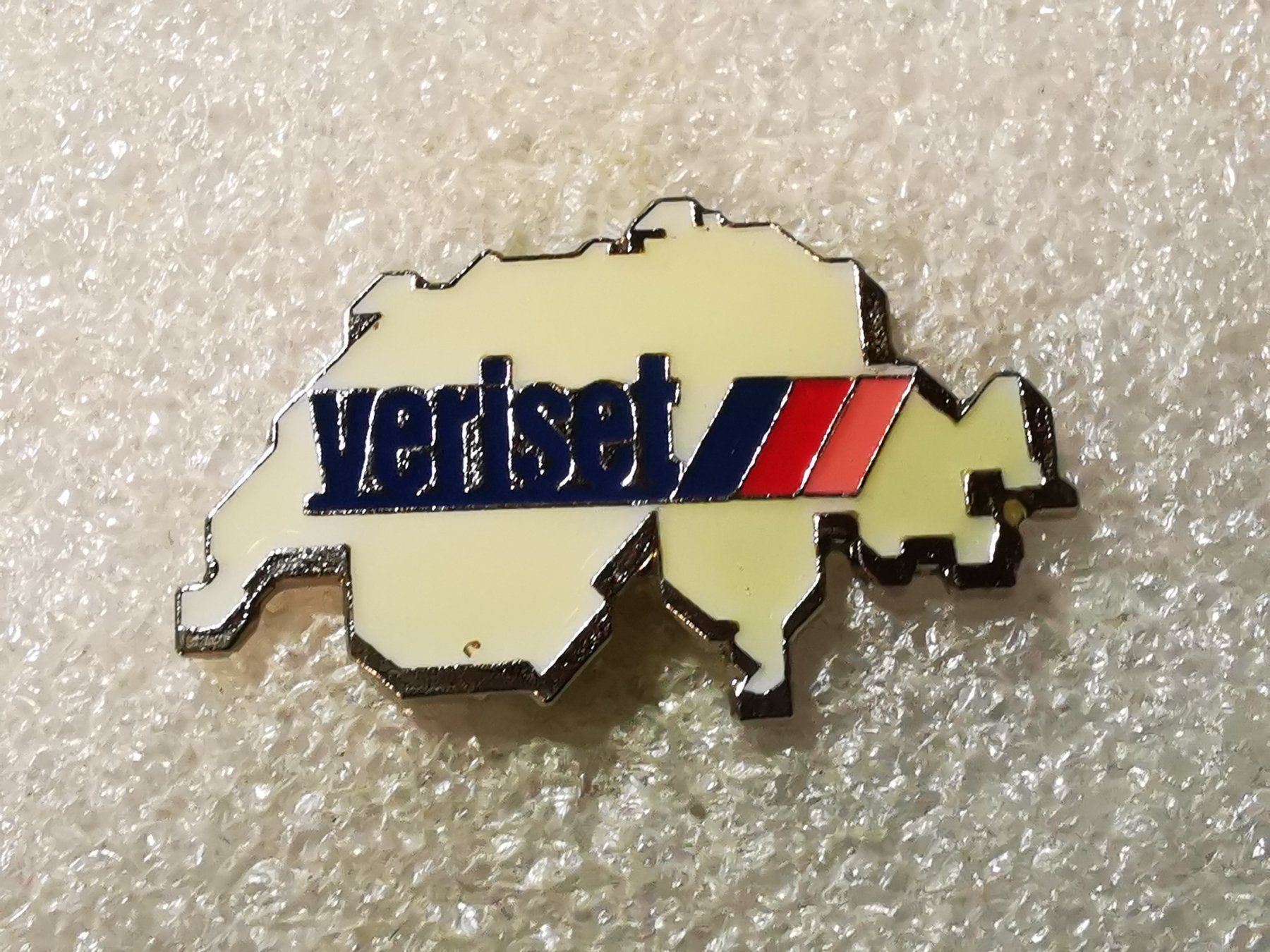 Placchette & Badge: Ansteckpin 89: Veriset – Usato da Oppligen venduto da Pin-Fall-Shop