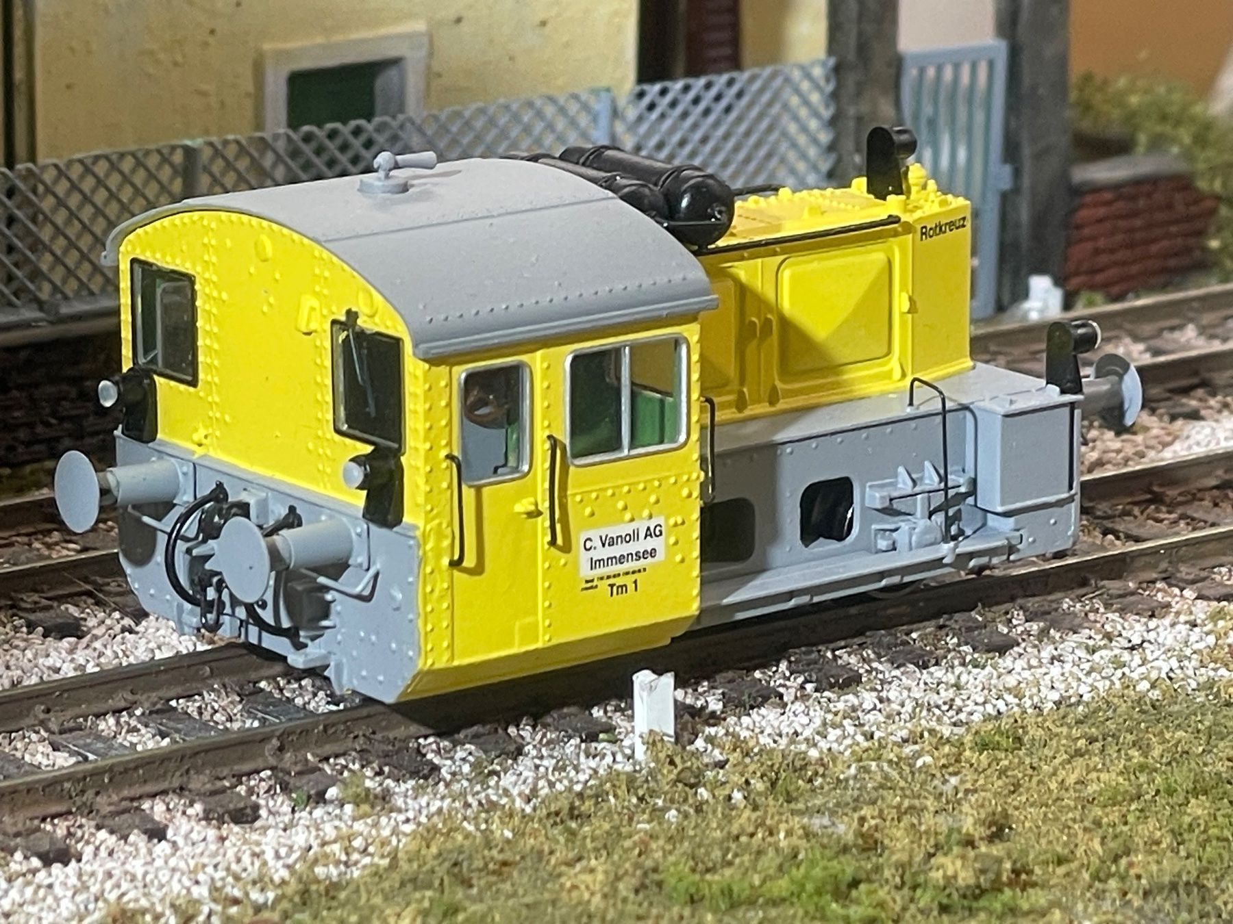 Born Modellini di ferrovie: Born / Brawa Vanoli Rotkreuz – Nuovo e nell'imballaggio originale da Krummenau venduto da ferrotech 2