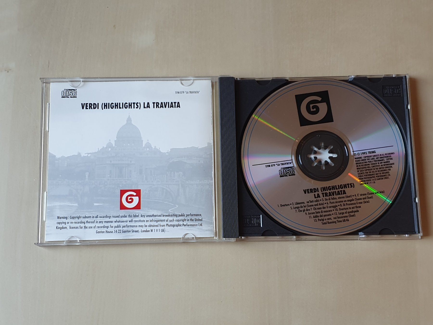 CD: Verdi La Traviata Highlights – Usato da Stansstad venduto da collectorsshop 2