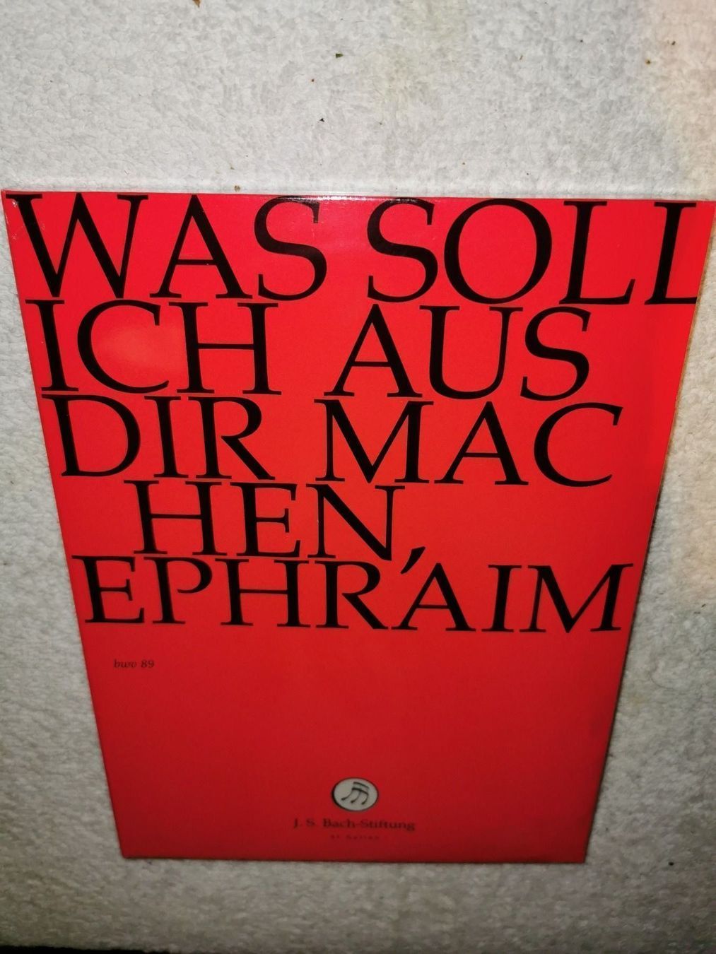 Tutti i DVDs: Was soll ich aus dir machen Ephr`aim – Nuovo e nell'imballaggio originale da St. Gallen venduto da elkapone