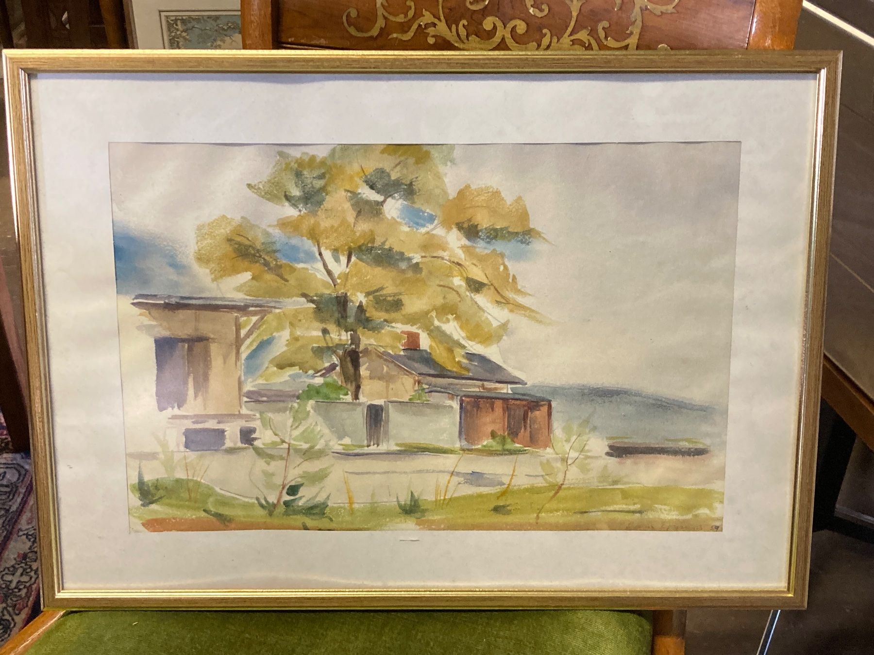 Gemälde: EPPENS Hans Aquarell signiert – Gebraucht aus Bern von Jwpm66