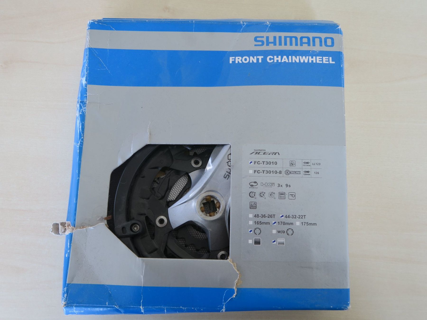 Shimano Pezzi di ricambio: SHIMANO PEDALIER ACERA – Nuovo e nell'imballaggio originale da Neyruz FR venduto da Sourimousse 1