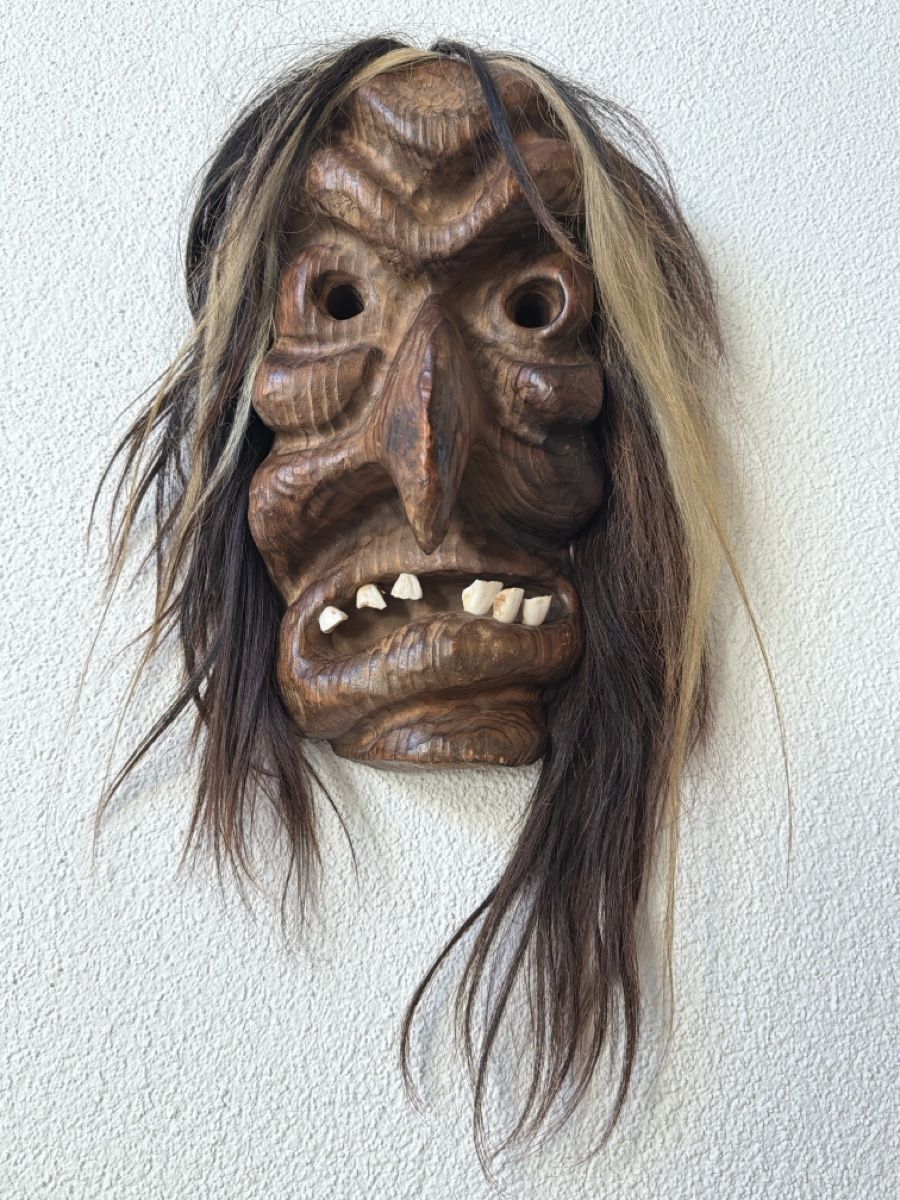 Sonstige Antiquitäten & Kunst: Alte Lötschentaler Holzmaske. – Gebraucht aus Biberist von Momo33 4