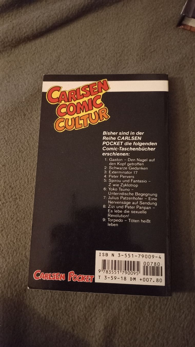 Comics: Torpedo Comic "Töten heisst leben" Carlsen Pocket – Gebraucht aus Olten von Donatello1984 1
