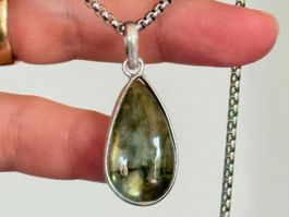 Labradorite necklace