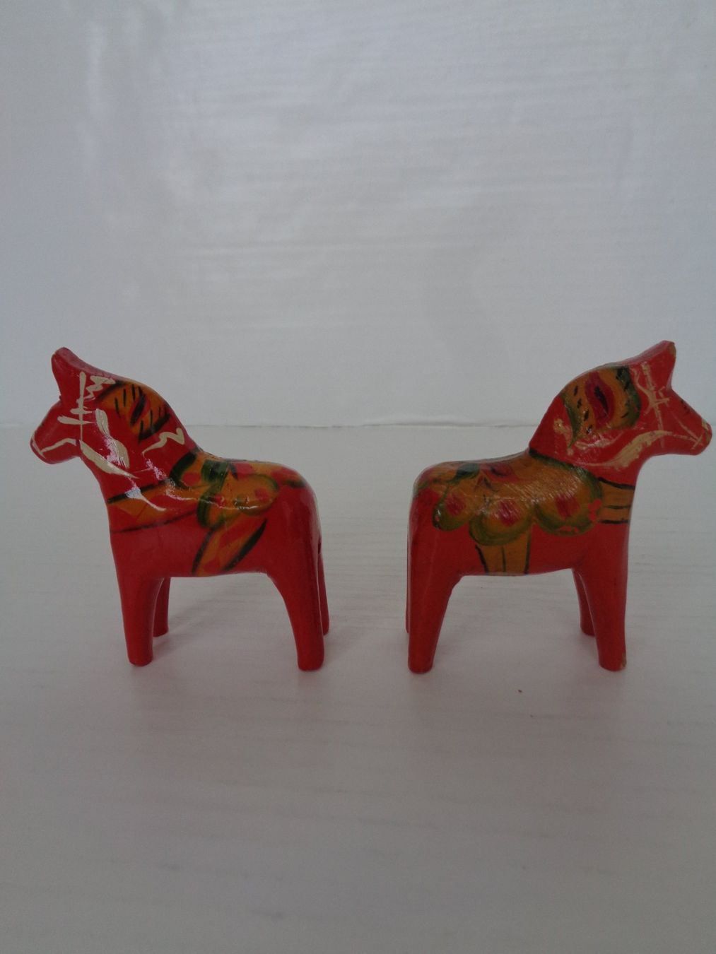 Figurines: 3 Dala Pferde aus Holz – D'occasion à Chur par omonia 4