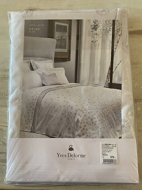 Delorme Linge de lit: Yves Delorme Bettwäsche "Neige Blanc" – Neuf avec emballage d'origine à Rafz par Schnaeppchen56 1