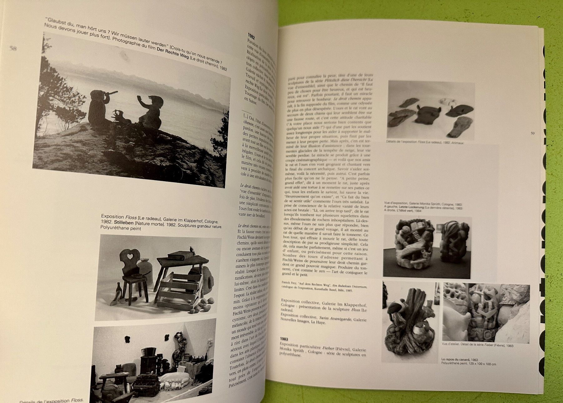 Libri: Peter Fischli, David Weiss. Katalog Centre Pompidou 1992 – Usato da Zürich venduto da allp 6