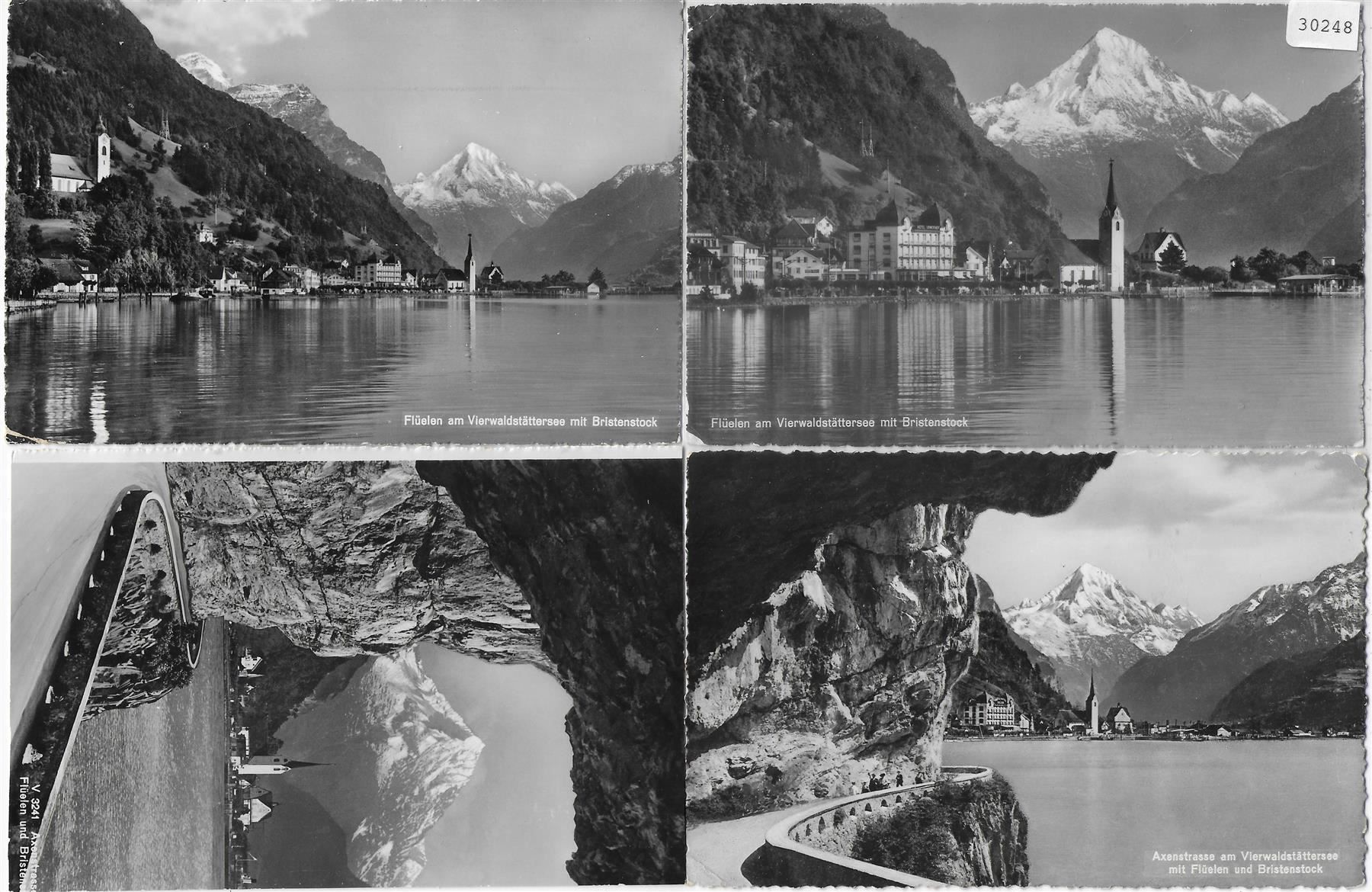 Cartes postales: 4 AK Flüelen – D'occasion à Ettingen par Kartenplanet