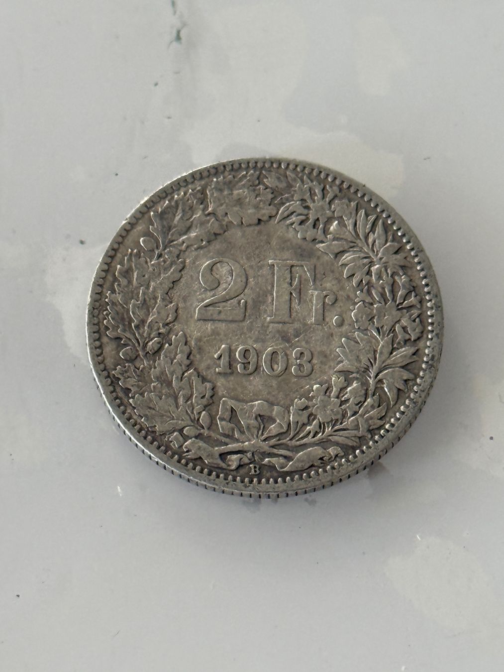 Tutti le monete: 2 Franken 1903  Rar – Usato da Wallisellen venduto da SWISS_SILVER1