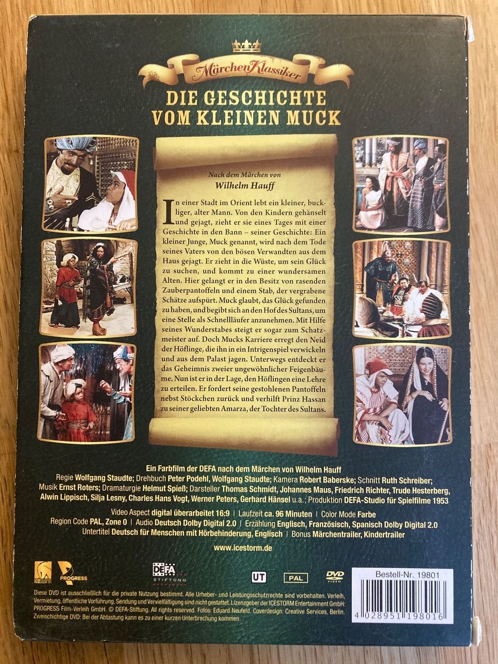 Spielfilme: DVD Der kleine Muck - der Märchenklassiker – Neu (gemäss Beschreibung) aus Embrach von  1