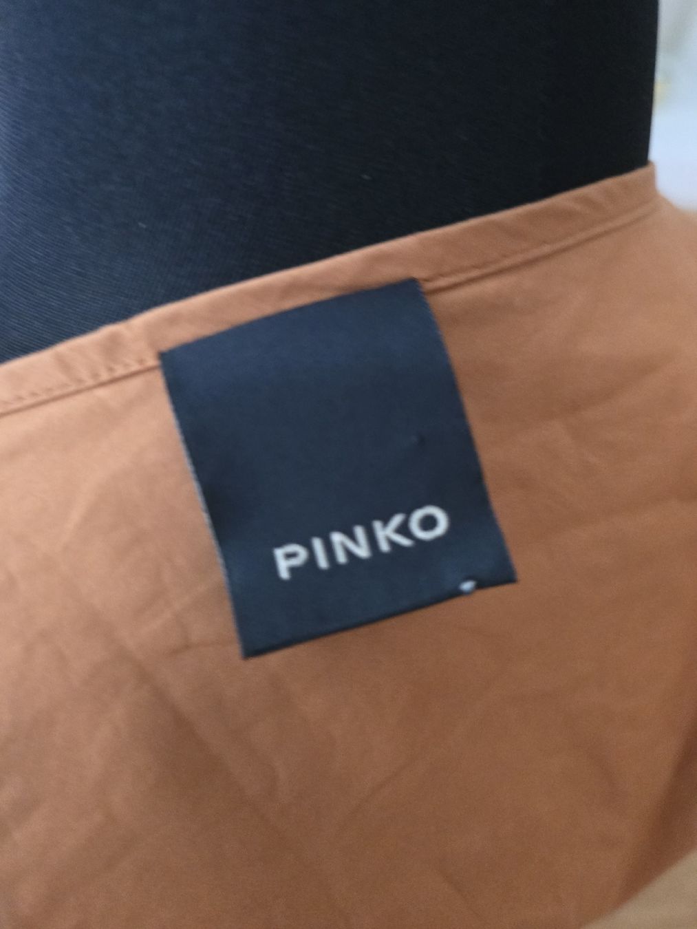Pinko Vestiti: Pinko Kleid, Orange, Wickeloptik – Usato da Zürich venduto da ale_bg2x 5