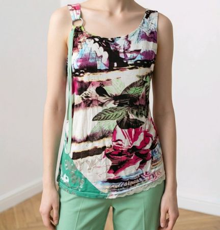 Desigual Top Gr. M (L) asymmetrisch