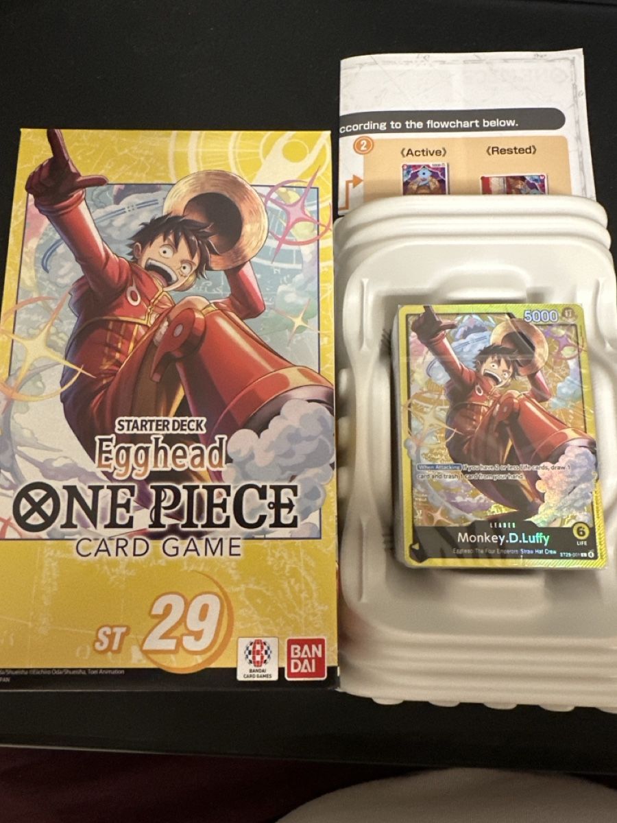 Bandai Carte collezionabili: One Piece TCG Starter Deck Egghead ST29 (EN) – Nuovo e nell'imballaggio originale da Embrach venduto da Dj_MiLo 2