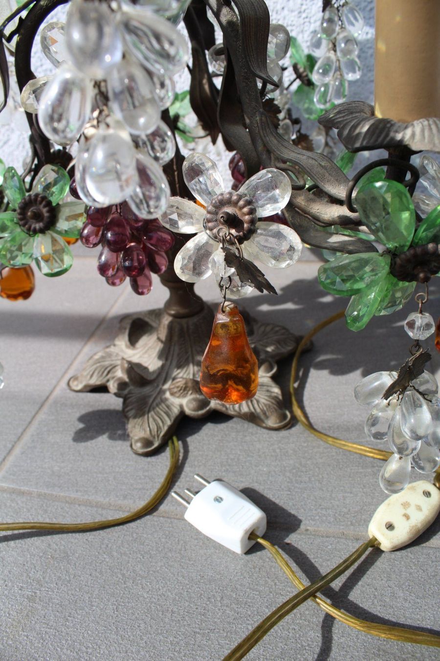 Lampade: Antike Tischlampe, – Usato da Locarno venduto da fripui 4