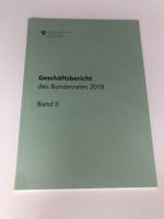 Geschäftsbericht des Bundesrates 2018