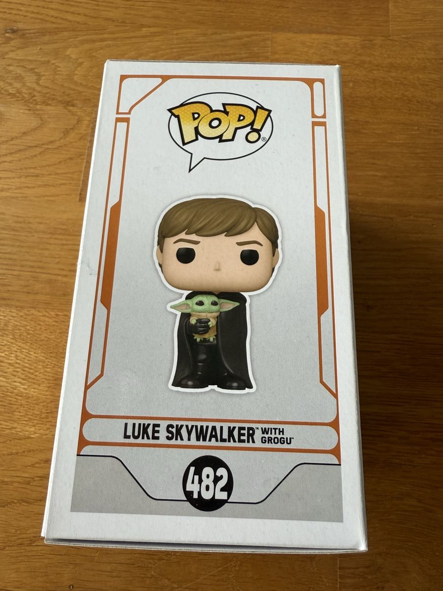 Funko Statuette: Star Wars Luke Skywalker with Grogu Funko Pop – Nuovo e nell'imballaggio originale da Stallikon venduto da Weihnachtsgnom 1