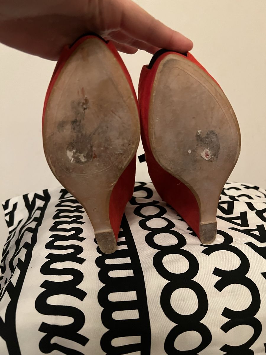 Zara Scarpe da donna: Chaussures compensées rouges Zara Collection taille 38, – Usato da Arvillard (Salins) venduto da mental0mystique 1