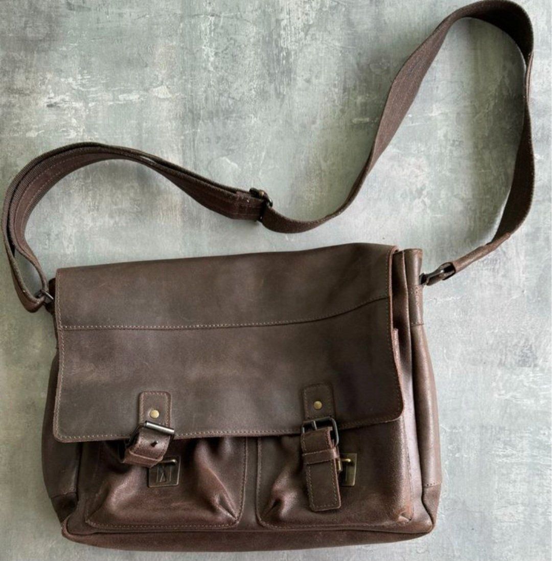 Valigie & Borse: Messenger Bag - echt Leder – Nuovo (secondo la descrizione) da Saanen venduto da MountainLove.44 5