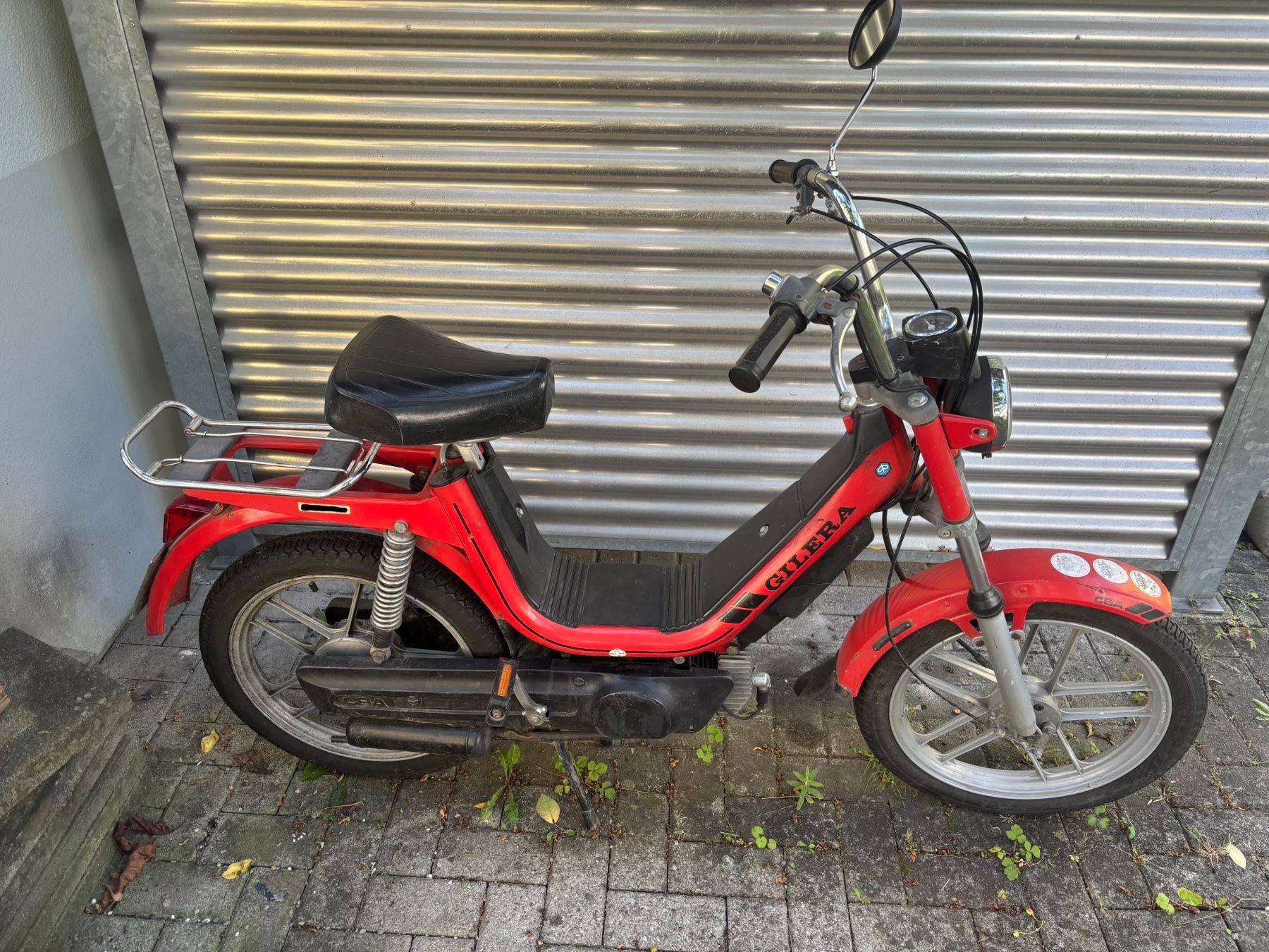 Piaggio Mofas: Piaggio Gilera 50 CBA – Defekt aus Zug von Urimober 1