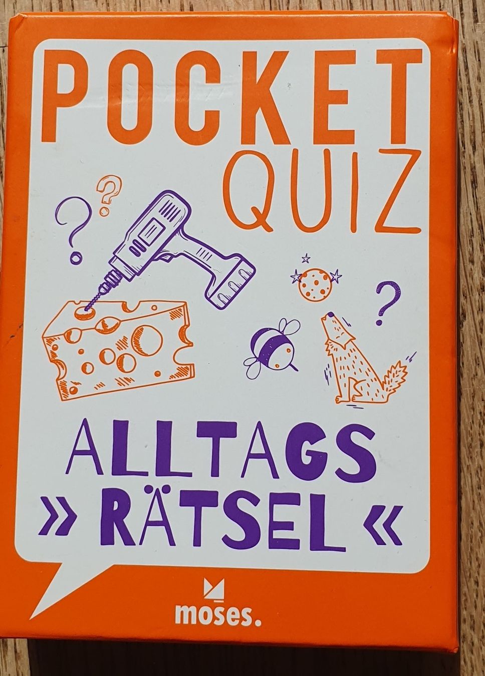 Spiele: Moses Pocket Quiz Alltags Rätsel – Gebraucht aus Sirnach von eftix